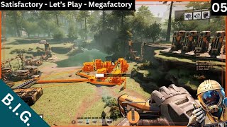 Satisfactory Megafactory  Copper Production amp RIP  Ep05 [upl. by Hseyaj]