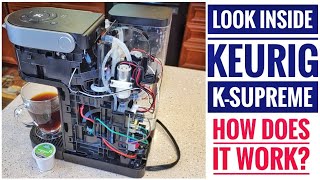 KEURIG KSUPREME How it Works What It looks like on the inside HOW TO TAKE A PART [upl. by Chaffinch620]