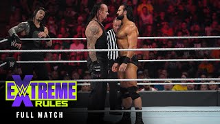 FULL MATCH Undertaker amp Roman Reigns vs Drew McIntyre amp Shane McMahon WWE Extreme Rules 2019 [upl. by Lednahs]