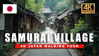 4K Japans BEST KEPT SECRET Walking Historic Samurai Hiking Trail 4K HDR 60fps [upl. by Mackintosh]