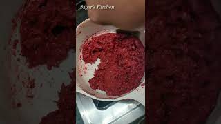 Beetroot Halwa Chukandar Ka Halwa beetroothalwa youtubeshorts viralshorts shorts [upl. by Austina433]