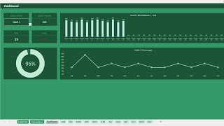 Daily and Monthly Habit Tracker Excel Sheet excel habittracker [upl. by Vernen]