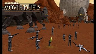 Battle of Geonosis  Movie Duels Attack of the Clones [upl. by Duyne]