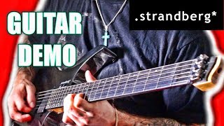 STRANDBERG BODEN METAL 6 GUITAR DEMO [upl. by Amalburga]