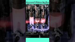 opposed piston engine  engineering viral technology vigyanrecharge shortvideos [upl. by Inneg709]