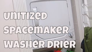 Unitized Spacemaker Washer Drier Combo Thats ACTUALLY Decent [upl. by Henleigh]