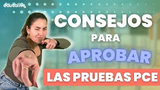 CONSEJOS para PREPARAR las Pruebas PCE y Aprobar 🚀 [upl. by Brittaney]