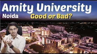 Amity University Noida  Placements  Fees  Hostel  Admission  Review  Good or Bad [upl. by Akinahs960]