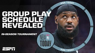 NBA InSeason Tournament Group Play Schedule REVEALED 👀  NBA Today [upl. by Adnorehs]