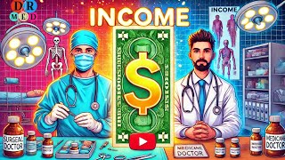 কাদের বেতন বেশি  Surgeon vs Medicine Specialist  Doctors Income In Bangladesh [upl. by Greerson]