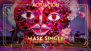 El Corazón canta La bicicleta  Mask Singer Adivina quién canta [upl. by Ten]