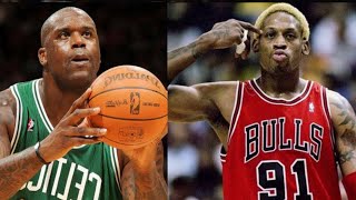 🏀💥 Rodman vs Shaq  The Endless Battle on the Hardwood 🥊🌟 Triple Double Tv [upl. by Yllier722]