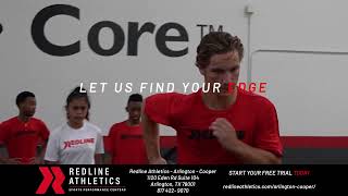 REDLINE ATHLETICS  ARLINGTON TX 30 SEC COMMERCIAL [upl. by Nur458]