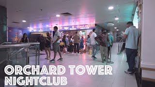 Nightlife in Singapore is back Orchard Towers Walk Tour 4K [upl. by Anauqaj]