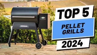 Top 5 BEST Pellet Grills in 2024 [upl. by Rramahs]