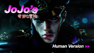 JoJos Bizarre Adventure Characters in Real Life with Stand Charts [upl. by Nomihs]