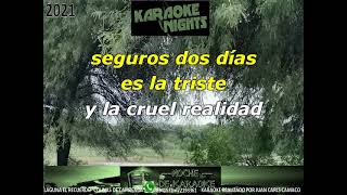 DOS DIAS  EL ANDARIEGO KARAOKE COVER [upl. by Georgeta564]