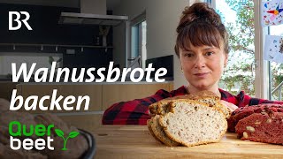 Walnüsse ernten mit Rezept Walnussbrot [upl. by Doherty]