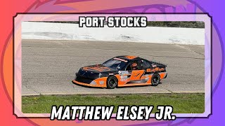 42724  GoPro  Matthew Elsey Jr  Port Stock AFeature  Springport MidMichigan Speedway [upl. by Leachim828]