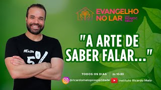 Evangelho no Lar quotA Arte de saber Falarquot com Ricardo Melo [upl. by Nunnery]