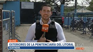 Una nueva masacre se registró en la Penitenciaría del Litoral [upl. by Assiran]