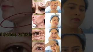 📛🤯antiageing face yoga glowing skinfrown wrinklescheekbone hooded eyebags try it🤯️shorts [upl. by Waneta]