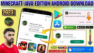 🎮 MINECRAFT JAVA EDITION ANDROID DOWNLOAD  HOW TO DOWNLOAD MINECRAFT JAVA EDITION IN MOBILE [upl. by Aneeles]