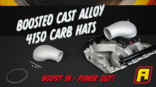 Get boost in that motor 4150 Carb Hat [upl. by Nedia553]