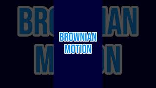 Brownian motion physics education space math science chemistry history philosophy [upl. by Michey]