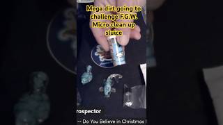 MegaDog555 mega dirt vs FlourgoldWizards micro clean up sluice [upl. by Loren997]