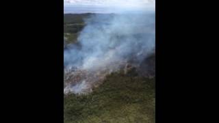 Lava flow approaches Pahoa [upl. by Annaeed]