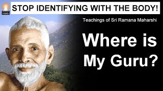 Watch this if You Cant Find a Guru to Guide You on the Spiritual Path  Sri Ramana Maharshi [upl. by Enimaj]