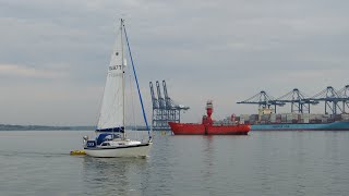 Felixstowe Ferry Sailing Club cruise to the River Orwell and Blackwater Aug 2020 [upl. by Rocca]