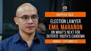 Rappler Talk On whats next for Duterte Youths Cardema [upl. by Konstance]