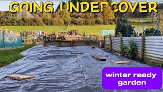 HOW TO PREPARE YOUR GARDEN FOR WINTERWinterizing Your Allotment [upl. by Lehteb]