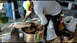 Pot making from Cow Dung  Pot Making Machine  Making Planters from Cow Dung [upl. by Asher]