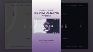 Ultimate Responsive Portfolio Landing Page Template  Personal web landing page  webinspiration [upl. by Ekalb]