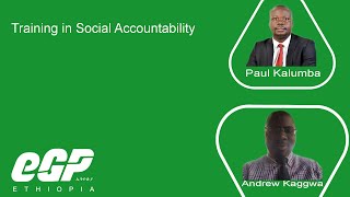 e GP Training Video Social Accountability [upl. by Anagnos]