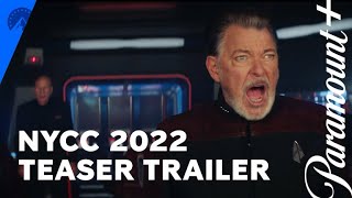 Star Trek Picard  Teaser Trailer NYCC 2022  Paramount [upl. by Enyamrahs]