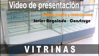 Como hacer una Vitrina economica vitrina de vidrio y aluminio economicavitrina para exibicion [upl. by Annodal]