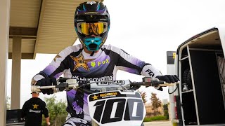 Husqvarna Supercross Test Track with Josh Hansen  Presented by Motul USA [upl. by Aekan]