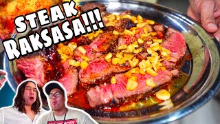 STEAK RAKSASA TERSEMBUNYI DI JAKARTA ftPUTRA SIGAR [upl. by Feldstein]