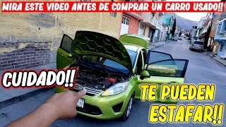 🔴COMO REVISAR UN AUTO USADO ANTES DE COMPRAR🚘QUE DEBO DE REVISAR EN UN CARRO USADOMIRA ESTO ANTES [upl. by Akinajnat]