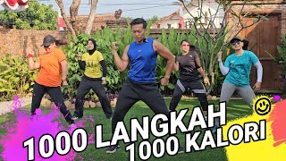 1000 LANGKAH 1000 KALORI SUPER GOBYOS [upl. by Asecnarf]