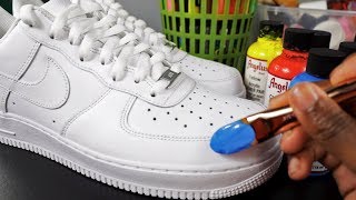 How To Customize Shoes 🎨👟SIMPLE  Xavier Kickz [upl. by Pelligrini]