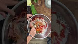 Southern Coleslaw cooking comfortfood recipe celebchef michelinchef dinner [upl. by Gottuard]