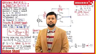 OPAMP as Inverting Amplifier class 12 physics lecture  OPAMP as NonInverting Amplifier [upl. by Hait]