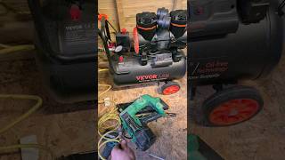 Repressurising a Hikoki Metabo HPT nail gun that is not sinking nails hikoki nailer repair fix [upl. by Navanod]