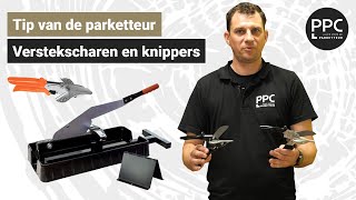 Tip van de Parketteur  Verstekscharen en knippers [upl. by Anaej657]