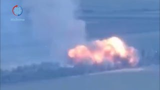 Footage of the Ukrainian 63rd Separate Mechanized Brigade’s artillery striking Russian equipment [upl. by Ortensia59]